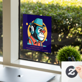 Vinilos Para Cristales Chimpancé EXISTENCIAL DE LITE