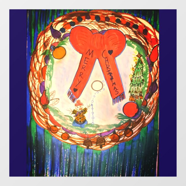 Vinilos Para Cristales Christmas and Holiday Cheer! (Hoja)