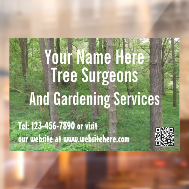 Vinilos Para Cristales Cirujanos de Árboles / Servicios de Jardinería Per (Hoja 2)