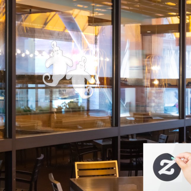 Vinilos Para Cristales Clases de la ventana de fantasma de corte (ventana del restaurante)