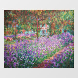 Vinilos Para Cristales Claude Monet - El jardín del artista en Giverny
