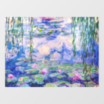 Vinilos Para Cristales Claude Monet - Lilies de agua / Nympheas 1919<br><div class="desc">Lilies de agua / Nympheas (W.1852) - Claude Monet,  Petróleo en lienzo,  1916-1919</div>