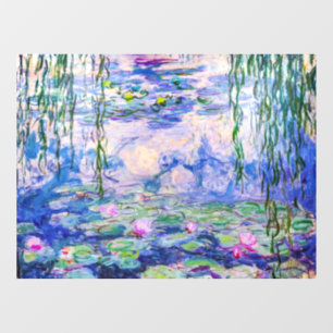 Vinilos Para Cristales Claude Monet - Lilies de agua / Nympheas 1919