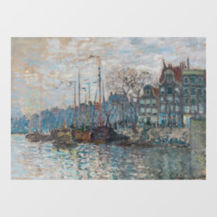 Vinilos Para Cristales Claude Monet - Vista de Ámsterdam