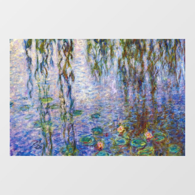 Vinilos Para Cristales Claude Monet - Water Lilies (Hoja)