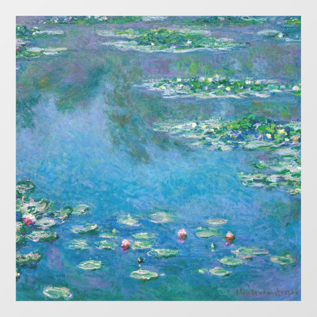 Vinilos Para Cristales Claude Monet - Water Lilies 1906 (Hoja)