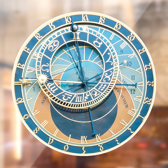Vinilos Para Cristales Clausura del Reloj Astronómico de Praga, República (Hoja 2)