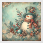 Vinilos Para Cristales Clic Vintage Christmas Window Cling<br><div class="desc">clavitud clásica de la ventana de navidad vintage</div>