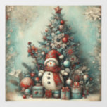 Vinilos Para Cristales Clic Vintage Christmas Window Cling<br><div class="desc">clavitud clásica de la ventana de navidad vintage</div>
