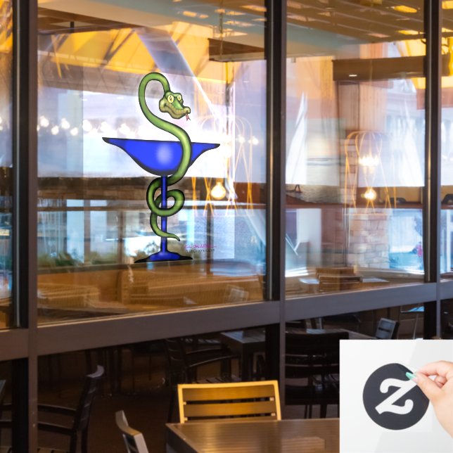 Vinilos Para Cristales Cling de la ventana de farmacia (ventana del restaurante)