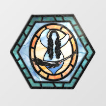 Cling de la ventana de la diosa del cóndor de Cali