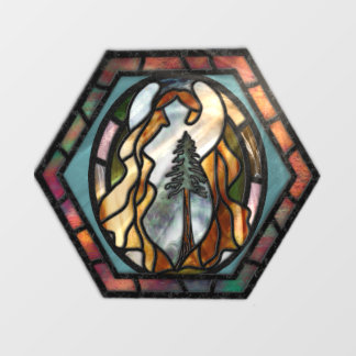 Vinilos Para Cristales Cling de la ventana de la diosa secuoya de Califor