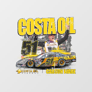 Vinilos Para Cristales Cling de la ventana del coche Carson Ware 51