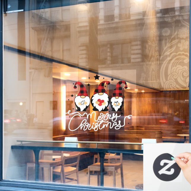 Vinilos Para Cristales Cling de ventana de ganancia de vacaciones de navi (Ventana de cafetería)