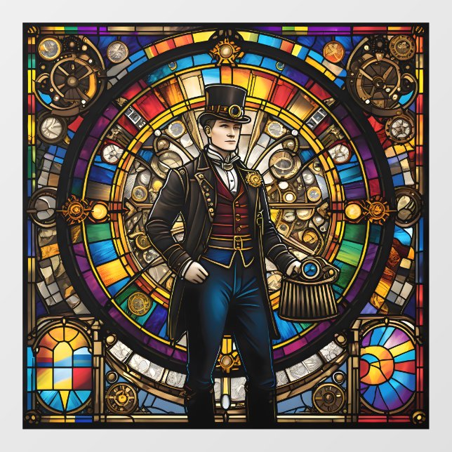 Vinilos Para Cristales Cling de ventana inspirado por Whovian (Hoja)