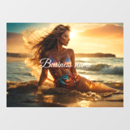 Vinilos Para Cristales Cling de ventanas de moda personalizado