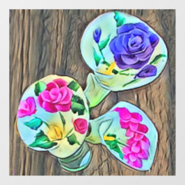 Vinilos Para Cristales Cling Happy Lilys Window