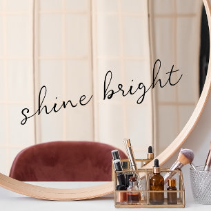 Vinilos Para Cristales Cling Mirror Shine Bright Uplifting