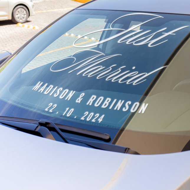 Vinilos Para Cristales Coche de alta calidad con escritura blanca moderna (Subido por el creador)