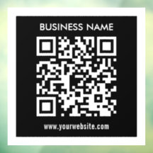 Código QR editable (generado al instante) | Negro