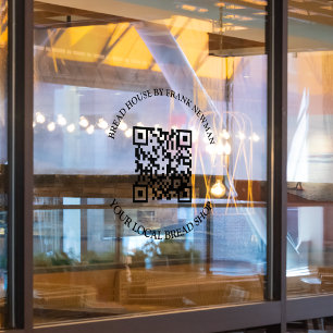 Vinilos Para Cristales Código QR Escaparate comercial