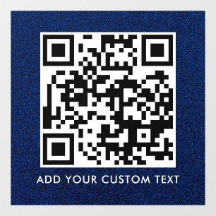 Vinilos Para Cristales Código QR   Moderno Simple y Elegante Escaneable 