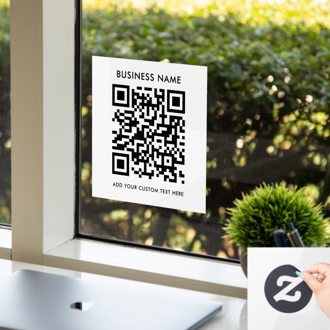 Vinilos Para Cristales Código QR | Negocio Ronda W mínima de exploración  (Oficina)