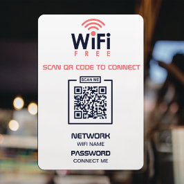 Vinilos Para Cristales Código QR personalizado l Escanea para conectar a