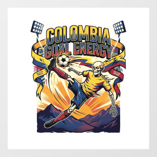 Vinilos Para Cristales Colombia Meta Energía Esqueleto Delantero Naciones