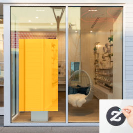 Vinilos Para Cristales Color sólido neón Naranja | Clásica