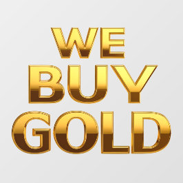 Vinilos Para Cristales Compramos Puerta De Tienda De Metales Preciosos De