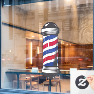 Vinilos Para Cristales Conciencia del cliente de la barra de la barbería