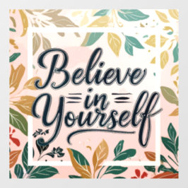 Vinilos Para Cristales Confianza floral