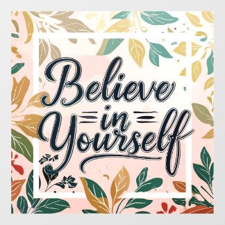 Vinilos Para Cristales Confianza floral