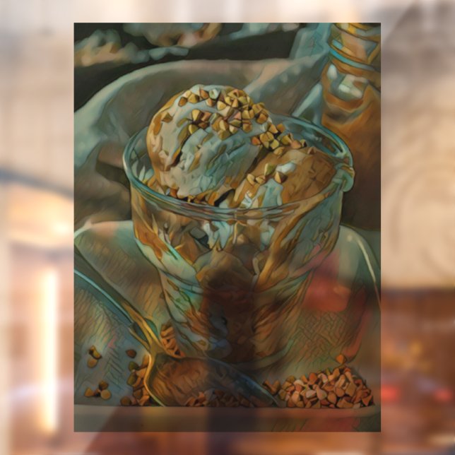 Vinilos Para Cristales Cono de helado de verano (Hoja 2)