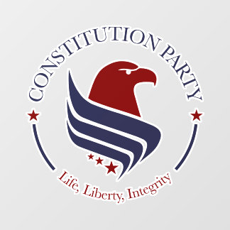 Vinilos Para Cristales Constitution Party window cling 