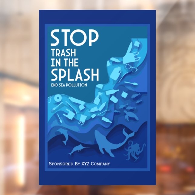 Vinilos Para Cristales Contaminación del mar final (Hoja 2)