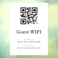 Contraseña Wifi | Código QR Escanear para Conectar
