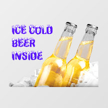 Conveniencia Tienda De Cerveza Fría De Hielo Dentr