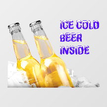 Conveniencia Tienda De Cerveza Fría De Hielo Dentr