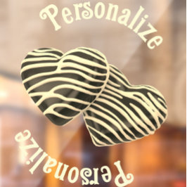 Vinilos Para Cristales Corazón de dulce chocolate amor lindo