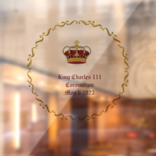 Vinilos Para Cristales Coronación del Rey Carlos 111 Mayo 6 2023