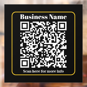Vinilos Para Cristales Crear un código QR de negocio escaneable al instan