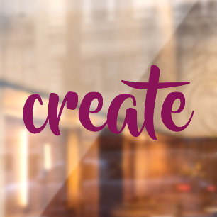 Vinilos Para Cristales "Crear" Ventana