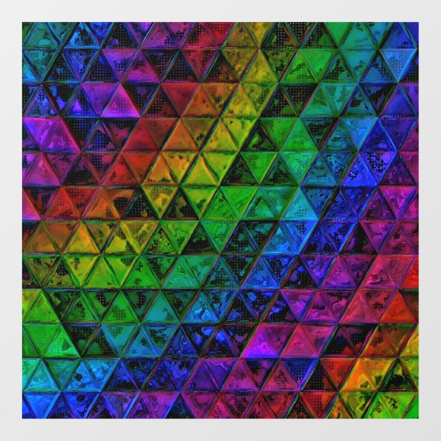 Vinilos Para Cristales Cristal de orgullo (Hoja)