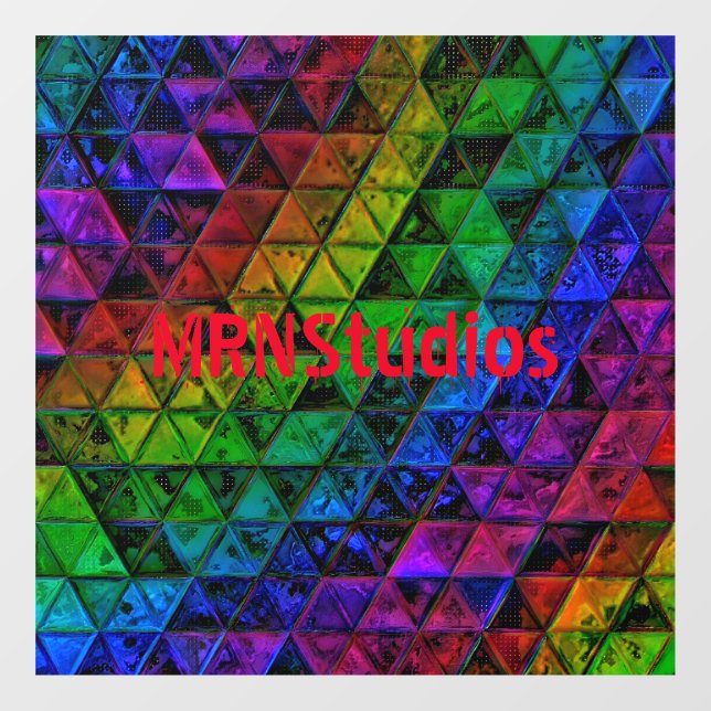 Vinilos Para Cristales Cristal de orgullo (Hoja)