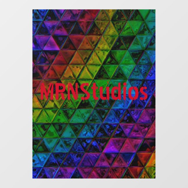 Vinilos Para Cristales Cristal de orgullo (Hoja)