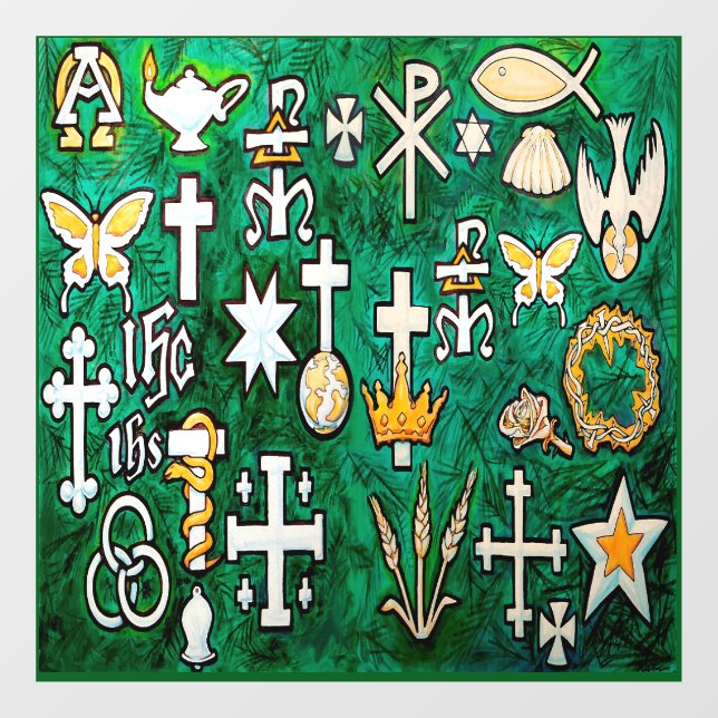 Vinilos Para Cristales Cristmonios (Hoja)