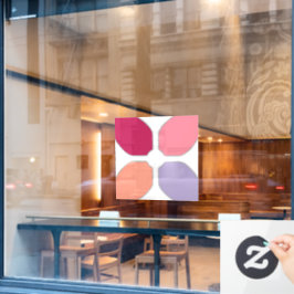 Vinilos Para Cristales Cruz de Flor