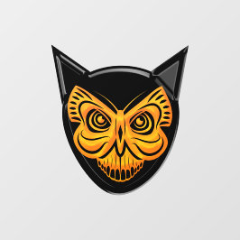 Vinilos Para Cristales Cuchillo de la ventana del cráneo de mariposa del 